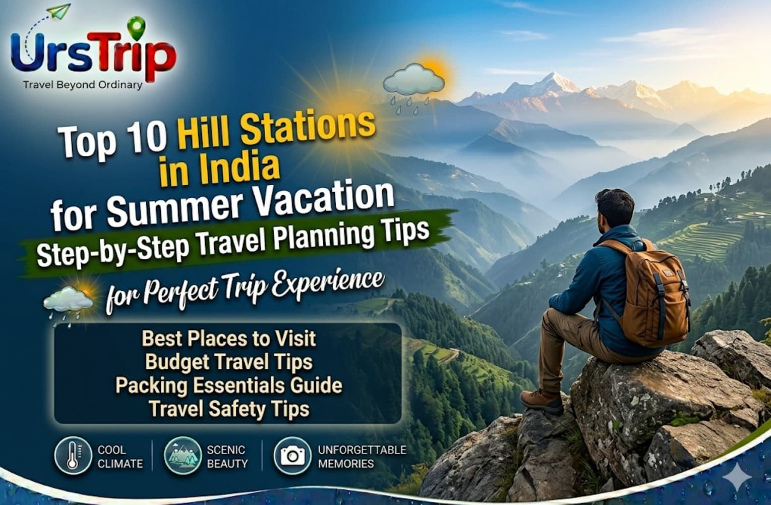Top 10 Hill Stations in India for Summer Vacation