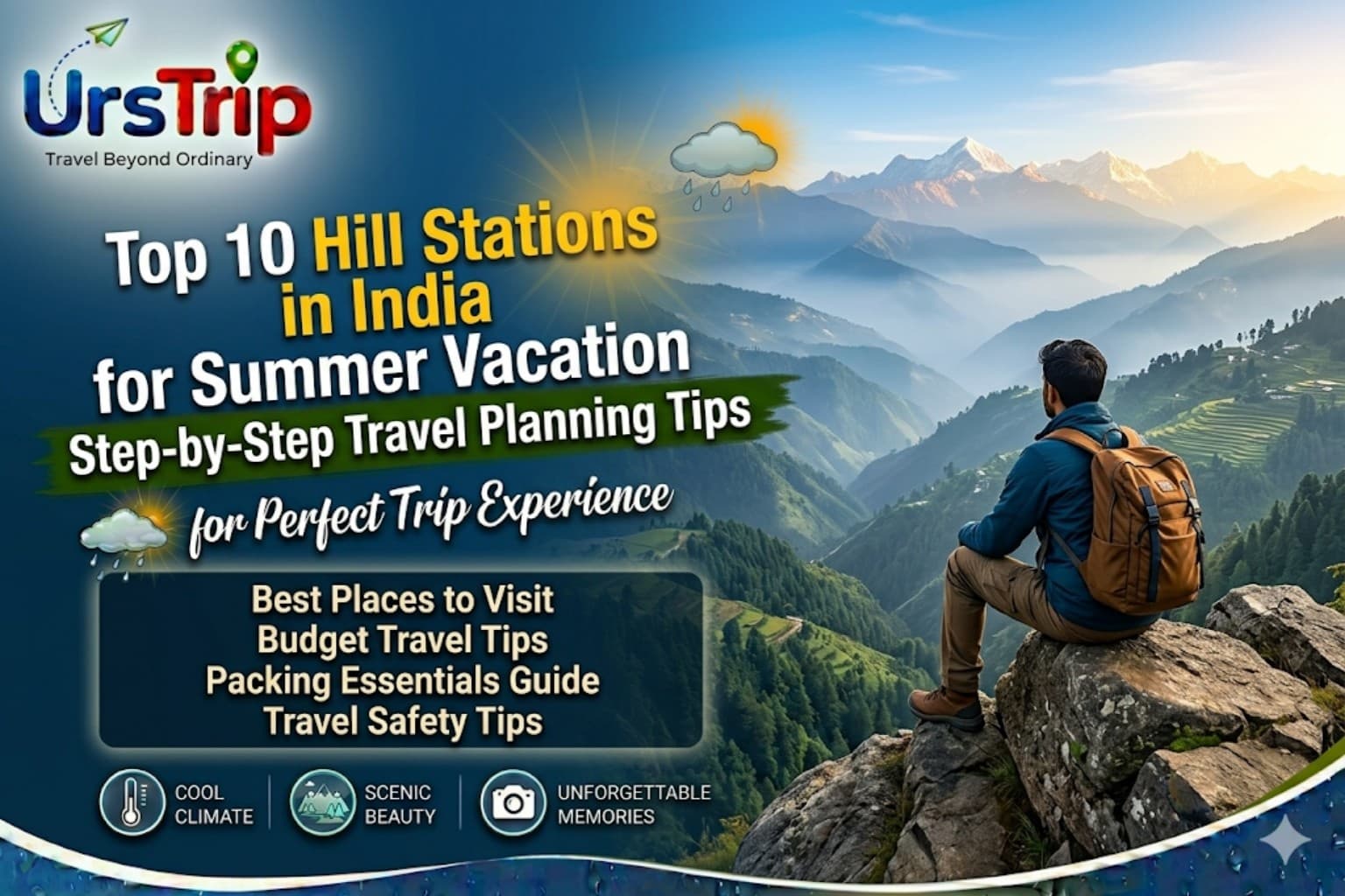 Top 10 Hill Stations in India for Summer Vacation