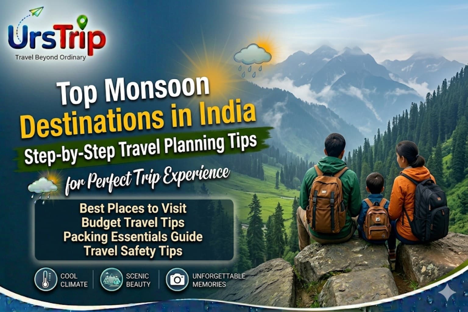 Top Monsoon Destinations in India to Visit This Season