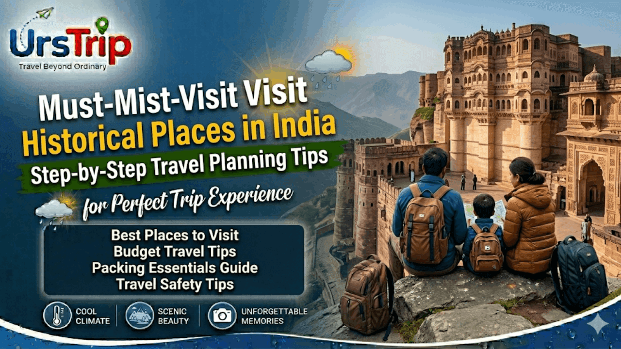 Must-Visit Historical Places in India – Top Heritage Sites Guide 2026