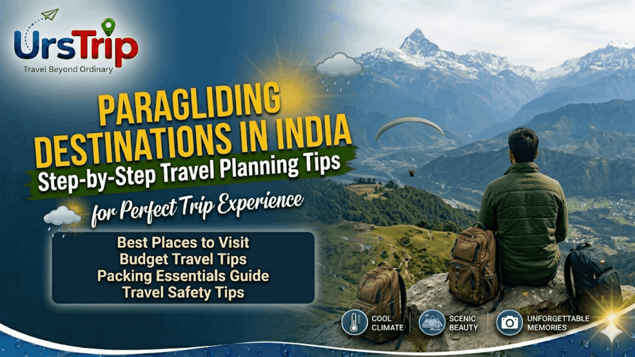 Paragliding Destinations in India