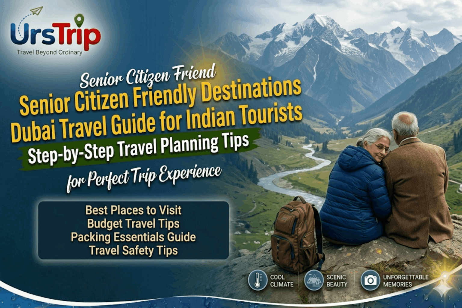 Senior Citizen Friendly Destinations in India