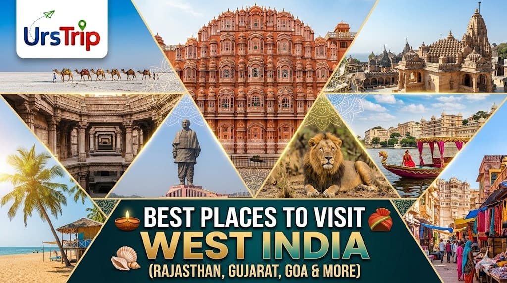 Best Places to Visit in West India (Rajasthan, Gujarat, Goa & More)