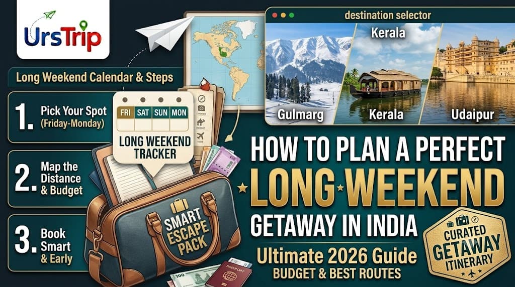 How to Plan a Perfect Long Weekend Getaway in India