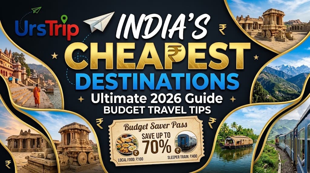 Cheapest Places to Visit in India for Budget Travelers