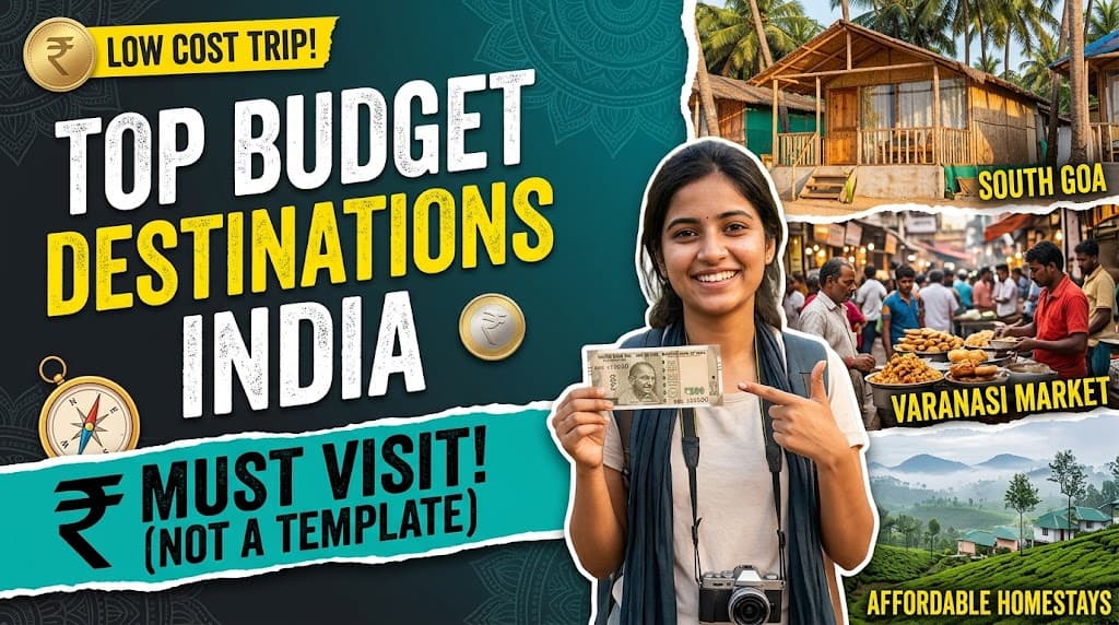 Top Budget-Friendly Destinations in India You Must Visit