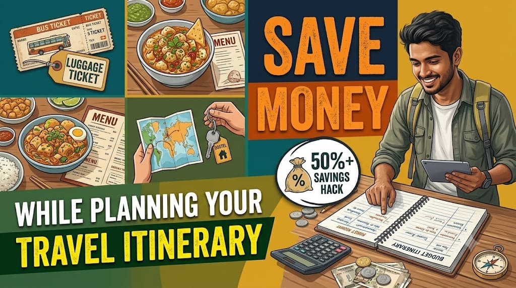 How to Save Money While Planning Your Travel Itinerary