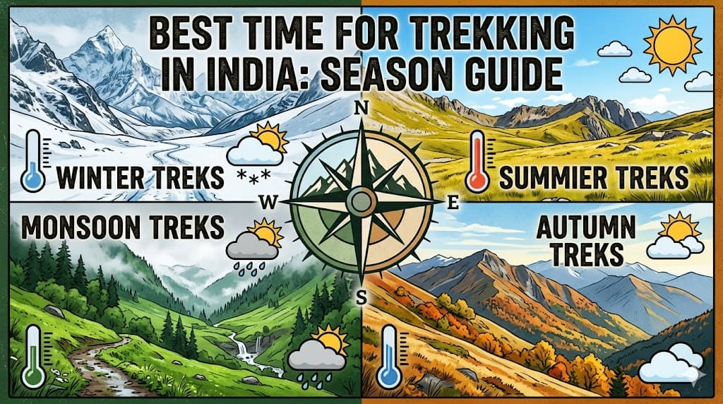 Best Time for Trekking in India: Season Guide by Region