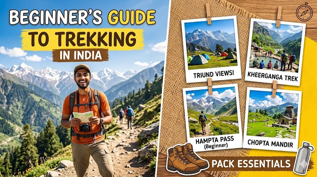 Beginner’s Guide to Trekking in India: First-Time Tips & Best Places