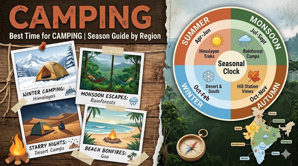 Best Time for Camping in India: Season Guide by Region