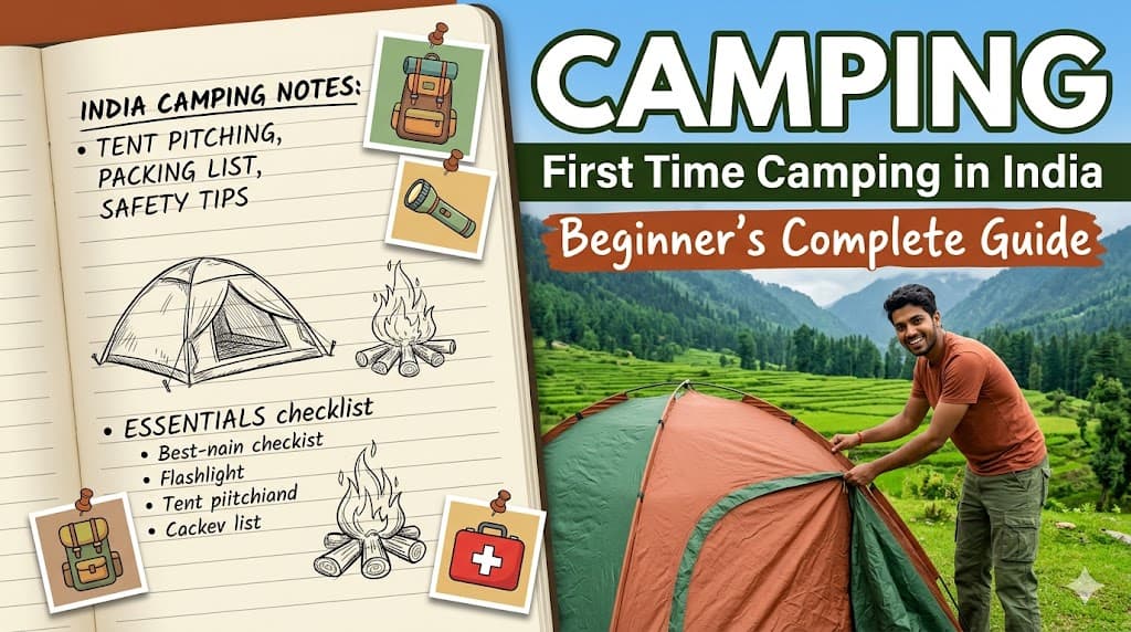 First Time Camping in India: Beginner’s Complete Guide