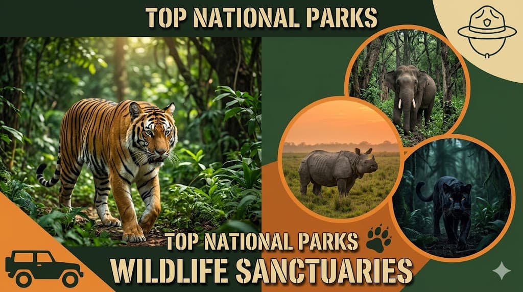Best Wildlife Sanctuaries and National Parks to Visit in India