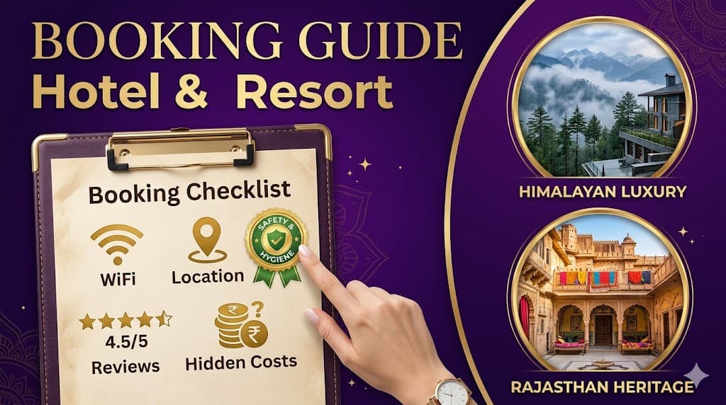 Essential Factors to Consider Before Booking a Hotel or Resort in India