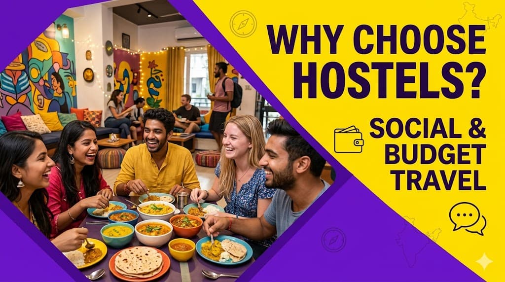 Why Stay in Hostels While Traveling in India?