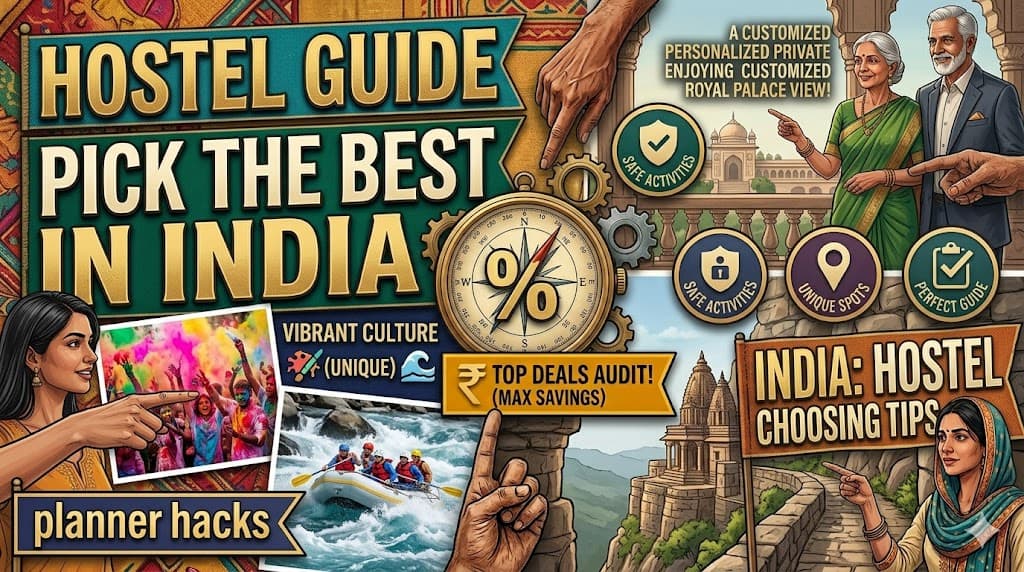 How to Pick the Best Hostel for Your Trip in India