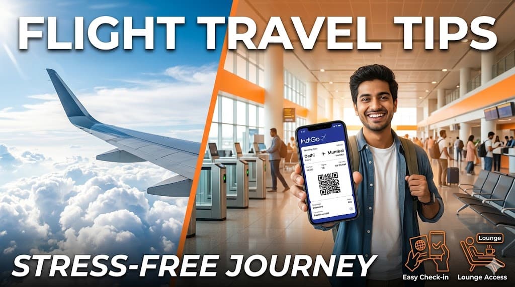 Flight Travel in India: Tips for a Smooth, Stress-Free Journey