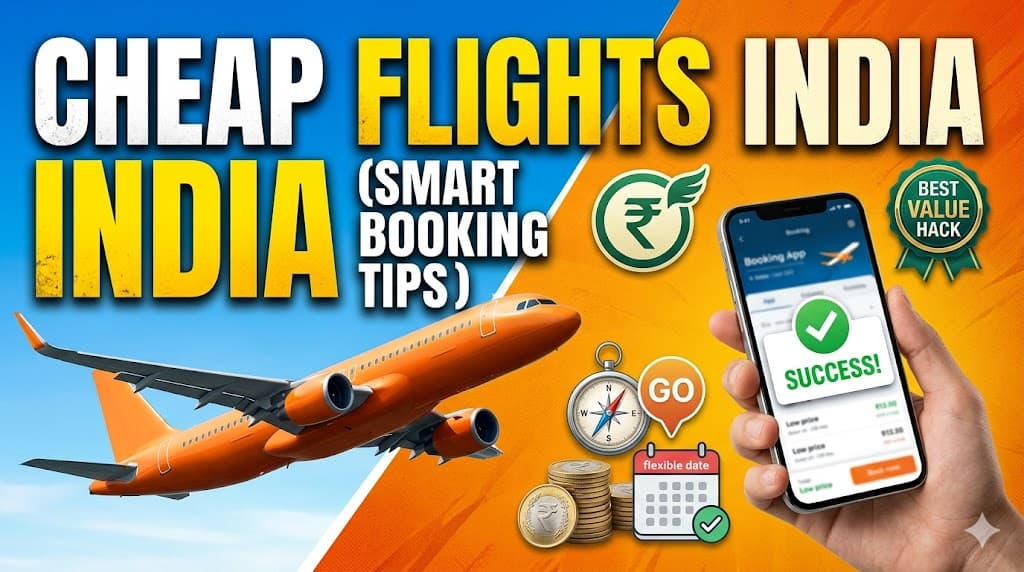 How to Find Cheap Flight Tickets in India (Smart Booking Tips)