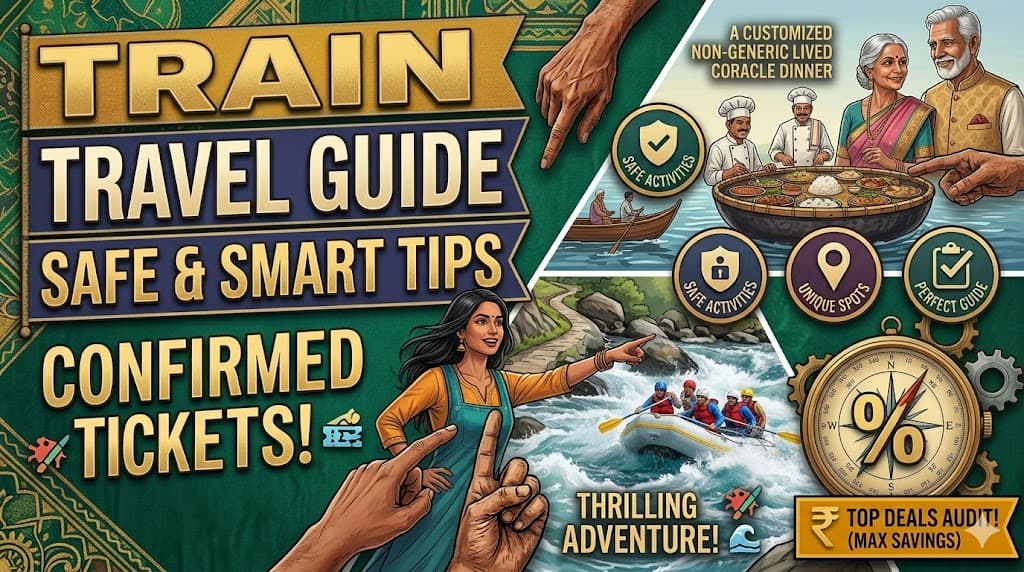 Learn how to travel safely and comfortably on Indian trains with practical tips on booking, luggage safety, best travel time, and avoiding common mistakes.