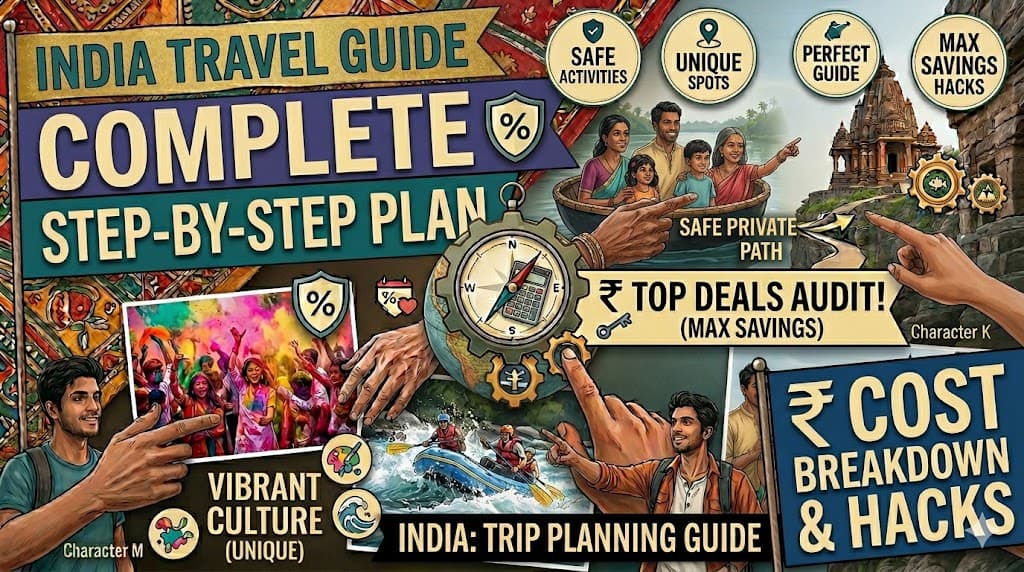 How to Plan a Complete India Trip – Step-by-Step Travel Guide