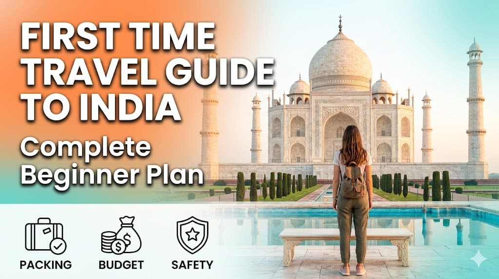 First Time Travel Guide to India – Complete Beginner Plan