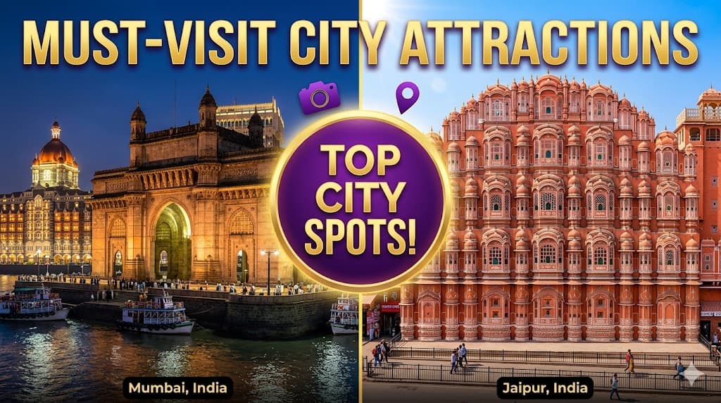 What Are the Must-Visit Attractions in India’s Top Cities?